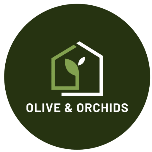 Olive and Orchids
